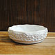 Order Jamnica 'Vintage' in white. author's ceramics. Livemaster. . Bowls Фото №3