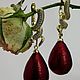 Серьги. Серьги классические. BoNa_jewerly. Интернет-магазин Ярмарка Мастеров.  Фото №2