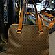 Винтаж:  Сумка Celine Brown Macadam. Сделано в Италии, Сумки винтажные, Калининград,  Фото №1