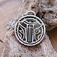 Pagoda - Sterling silver pendant with Tourmaline. Pendants. Taniri Jewelry. Online shopping on My Livemaster.  Фото №2