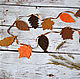 A garland of felt Leaves. Interior elements. Kiri Decor. Online shopping on My Livemaster.  Фото №2
