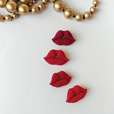Украшения ручной работы. Ярмарка Мастеров - ручная работа Брошь "Губки". Handmade.