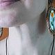 Серьги из бечевки. Серьги классические. Надин островок. Ярмарка Мастеров.  Фото №9