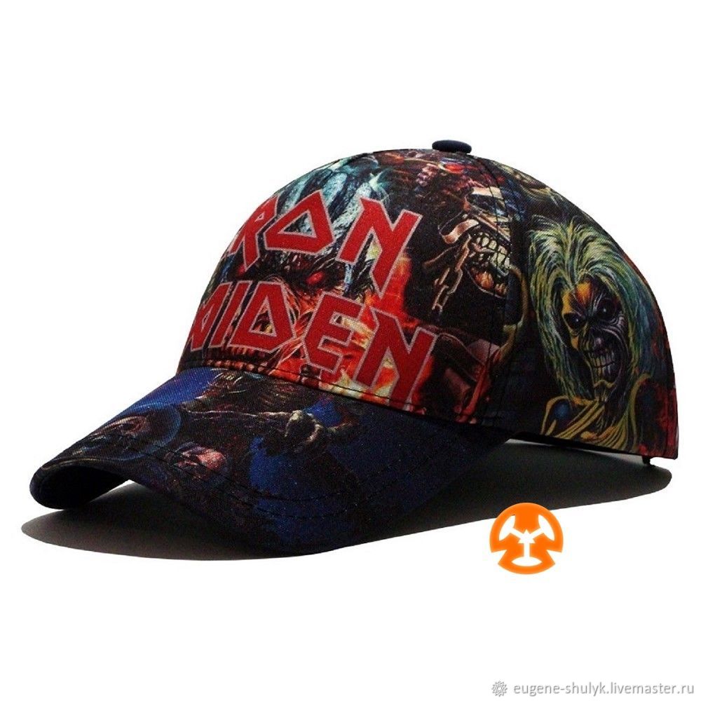 Full print iron Maiden baseball cap – купить на Ярмарке Мастеров ...