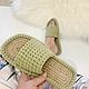 Order Women's home Slippers. Outdoor slippers. SaNataBrend. Livemaster. . Slippers Фото №3