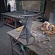 TABLES: Wrought iron table with mosaic 'Etna'. Tables. Marjana. My Livemaster. Фото №4