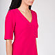 Dress color Fuchsia. Dresses. 'K. O.' women's clothing. Online shopping on My Livemaster.  Фото №2