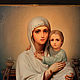 Icono de la madre de Dios 'Chipriota'. Icons. ikon-art. Ярмарка Мастеров.  Фото №5