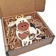 Заказать Бык. Символ года 2021. Игрушки на елку. WOODENSNOWBOX. Ярмарка Мастеров. . Елочные игрушки Фото №3