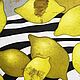"Citron" картина маслом натюрморт. Картины. Стильные картины Дарьи Савельевой. Интернет-магазин Ярмарка Мастеров.  Фото №2