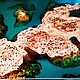 Стол "Коралловый риф", эпоксидная смола, Столы, Москва,  Фото №1