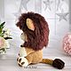 Заказать Вязаная игрушка лев. Львёнок. LAPULI TOYS | Вязаные игрушки.. Ярмарка Мастеров. . Мягкие игрушки Фото №3