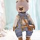 Мишка Чарли. Мишки Тедди. Vintage bears Фоменко Ольга. Ярмарка Мастеров.  Фото №4