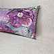 Exclusive! Декоративная подушка ROXY COL. PURPLE, hand made. Подушки. VGM-shop (vgm-shop). Ярмарка Мастеров.  Фото №9