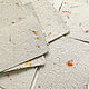 Бумага ручной работы 10*15  с лепестками цветов 10, Бумага для скрапбукинга, Ломоносов,  Фото №1