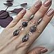 Серьги «Oblivion». Серьги классические. Olga Kokina_jewelry. Интернет-магазин Ярмарка Мастеров.  Фото №2