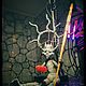  кукла амулет: Магический союзник. Кукла-оберег. Voodoo Forest. Интернет-магазин Ярмарка Мастеров.  Фото №2