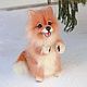 Juguetes: Spitz de lana. Felted Toy. woolmiracle (woolmiracle). My Livemaster. Фото №4