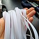 Шнур каучуковый плоский 10x2 мм, матовый, 7 цветов. Шнуры. Supers (Фурнитура для украшений). Ярмарка Мастеров.  Фото №6