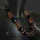 Beads 'Pamela' black onyx and glass. Necklace. JP jewelry design. Online shopping on My Livemaster.  Фото №2
