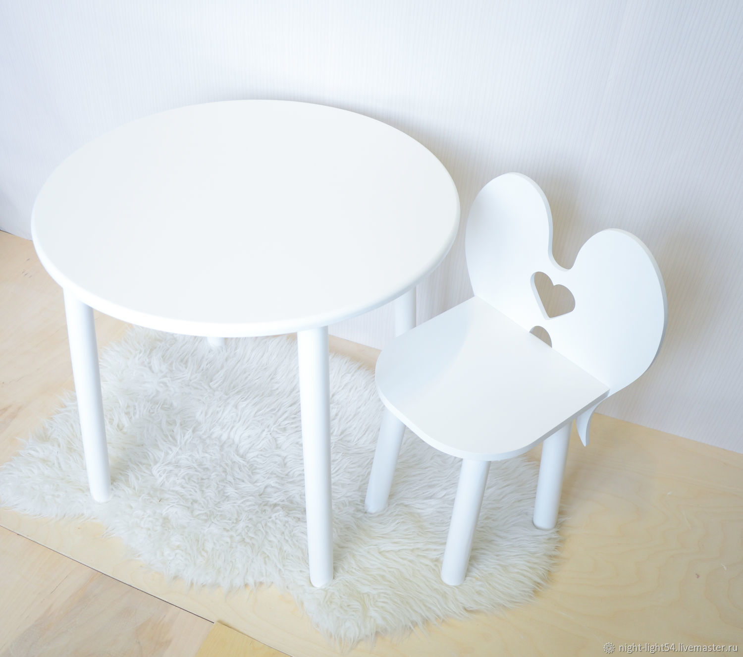 стол икеа белый деревянный детский