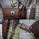 Scabbard saddle coburgo type, Buffalo. Gifts for hunters and fishers. Labour. My Livemaster. Фото №4