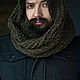  твидовый снуд "Шотландия". Снуды. KnitStyle Assorti077. Ярмарка Мастеров.  Фото №4