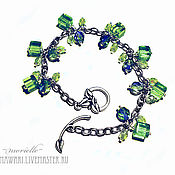 Украшения handmade. Livemaster - original item Bracelet Greens. Handmade.