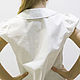 Блузка нарядная для девочки Белая блузка с вышивкой Школьная блузка. Блузки и рубашки. Эволюция джинса. Ярмарка Мастеров.  Фото №6