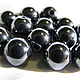 Hematite 6 mm, smooth ball, Beads1, Dolgoprudny,  Фото №1