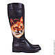 Womens boots 'Fox'. High Boots. Pelle Volare. Online shopping on My Livemaster.  Фото №2