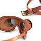 Гогглы-маска - "AVIATOR" TAN ANTIQUE. Гогглы. Манн и Крафт. Ярмарка Мастеров.  Фото №5