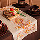 Tea linen set, 6 napkins track Russian vyshvka fig 1986. Swipe. flax&lace. Online shopping on My Livemaster.  Фото №2