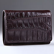Сумки и аксессуары handmade. Livemaster - original item Wallet crocodile leather IMA0216K4. Handmade.