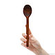 Wooden spoon made of cedar wood 21 cm. L21. Spoons. ART OF SIBERIA. Online shopping on My Livemaster.  Фото №2
