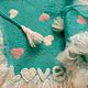 Заказать Косынка : "Love". Алла (tonkorunochka). Ярмарка Мастеров. . Косынки Фото №3