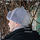 Комплект "Король севера". Шапка-ушанка и снуд. Шапка-ушанка. Наталья Глебовская. Ярмарка Мастеров.  Фото №5