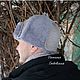 Kit 'the king in the North'. Hat-earflaps and snood. Hat with ear flaps. Shop Natalia Glebovskaya. My Livemaster. Фото №5