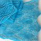 Ажурный шарф из мохера с люрексом. Шарфы. Knit studio STYLE. Ярмарка Мастеров.  Фото №5