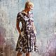 Платье в стиле 50-х годов  с юбкой солнце. Платья. Анна-Лиза (Мода вне времени ТМ). Интернет-магазин Ярмарка Мастеров.  Фото №2