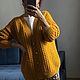 Кардиган вязаный. Кардиганы. MY FLOWER KNITTING. Ярмарка Мастеров.  Фото №5