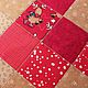 Patchwork Christmas Mat for gifts. Carpets. Arina. Online shopping on My Livemaster.  Фото №2