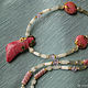 Long satin Retro beads 'I remember!'. Vintage necklace. Rimliana - the breath of the nature (Rimliana). My Livemaster. Фото №4