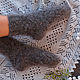 Down socks knitted grey, Socks, Moscow,  Фото №1