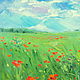 Oil painting on canvas. Summer. Pictures. Painting gallery of Metsenatova Val. Online shopping on My Livemaster.  Фото №2
