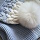 kit: Cap 'braids with shadow cloud gradient' and Snood, Headwear Sets, St. Petersburg,  Фото №1