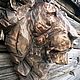 Лев. Деревянная скульптура на стену, Скульптуры, Алексин,  Фото №1