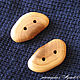 Set 2pcs Wooden buttons handmade 36 mm for sewing Knitting Needlework. Buttons. Workshop Art100Art. My Livemaster. Фото №6