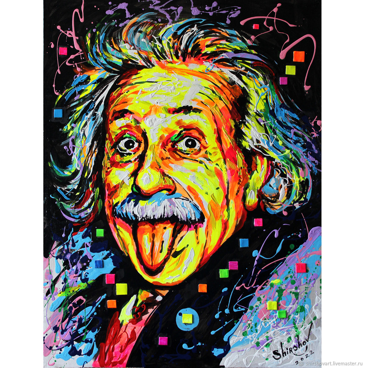 Картины: портрет Эйнштейн, самый умный человек купить в интернет-магазине  Ярмарка Мастеров по цене 17500 ₽ – SDLRORU | Картины, Моршанск - доставка  по России
