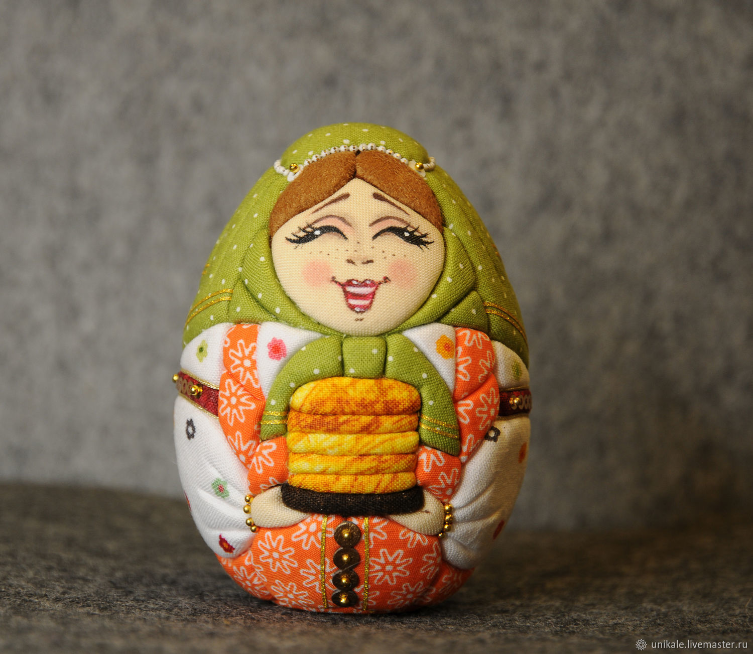 Матрешка «Курочка с яйцами», оригинальный подарок к Пасхе